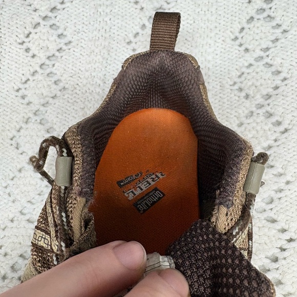 Merrell Hiking Sneaker Brown Pink Vibram Soles Women’s 7 Outdoor Mountain Wear - Picture 7 of 7